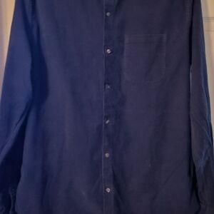 Bonobos Deep Blue Casual Button Down Shirt